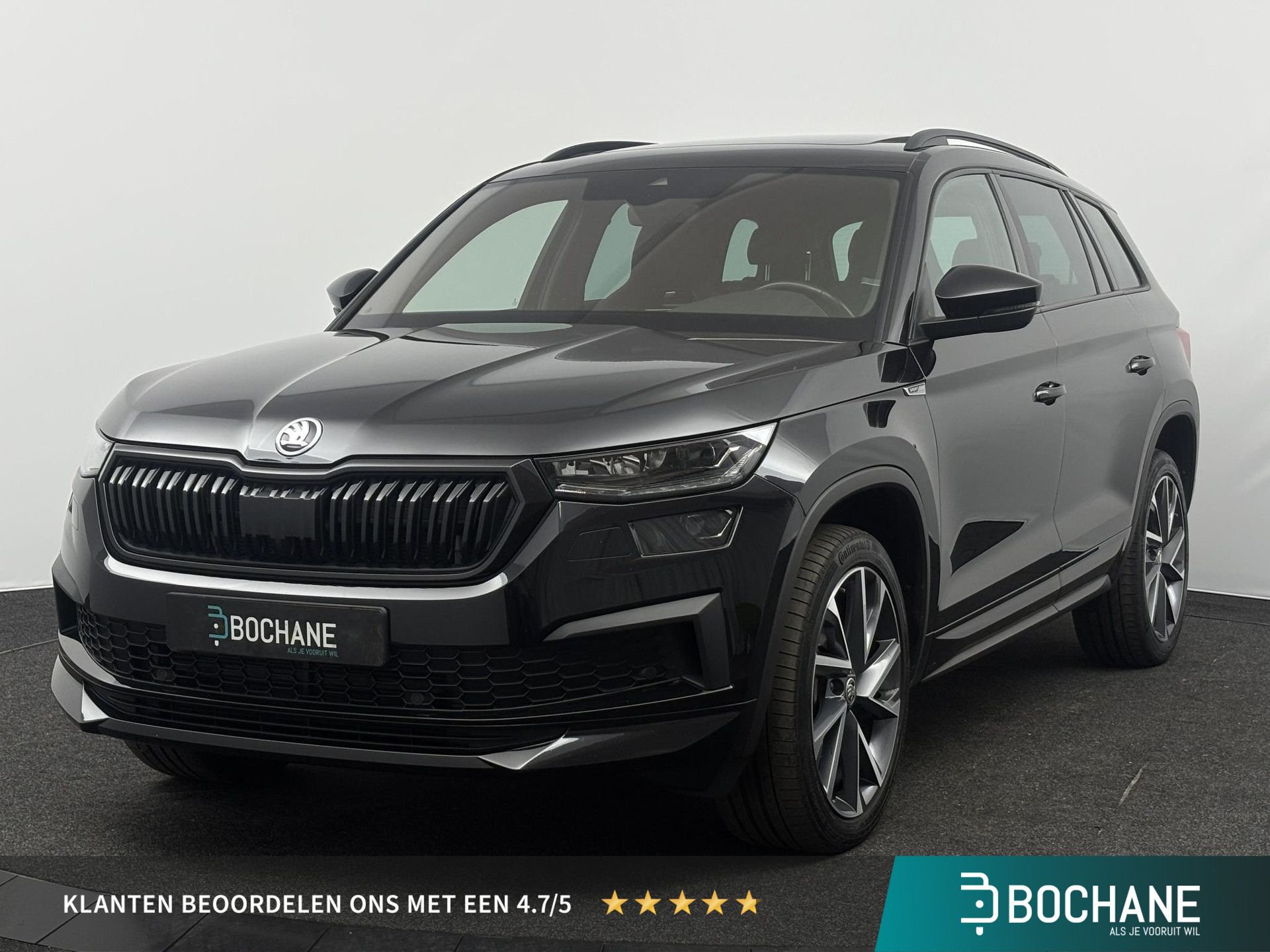 Skoda Kodiaq met kenteken S-624-ZX – vooraanzicht