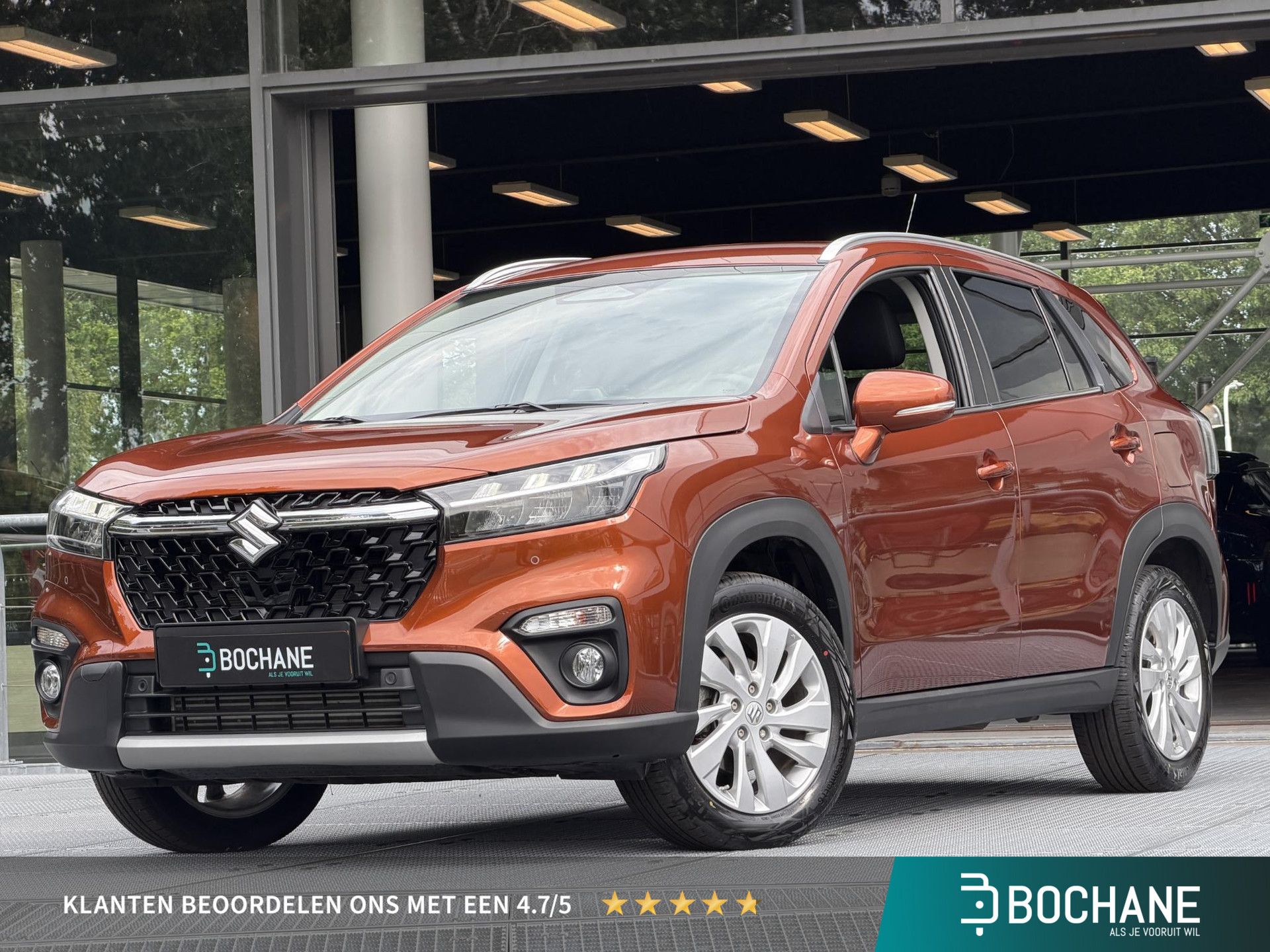 Suzuki S-Cross met kenteken KPJ-84-R – vooraanzicht
