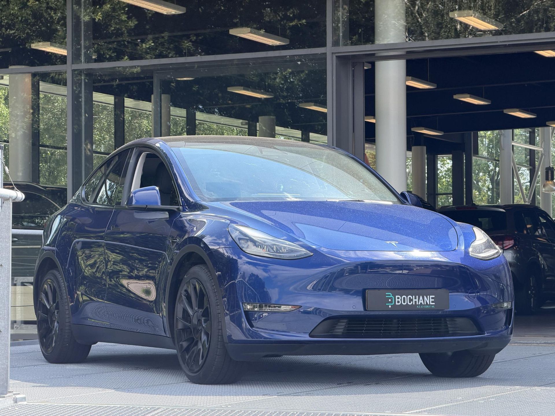 Tesla ModelY met kenteken P-782-GV – dashboard