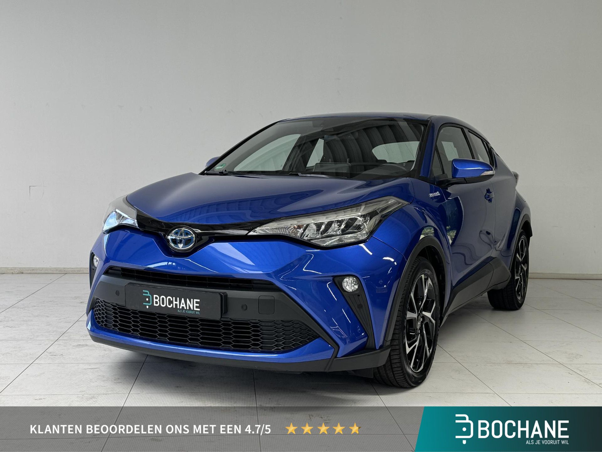 Toyota C-HR met kenteken P-473-JH – vooraanzicht