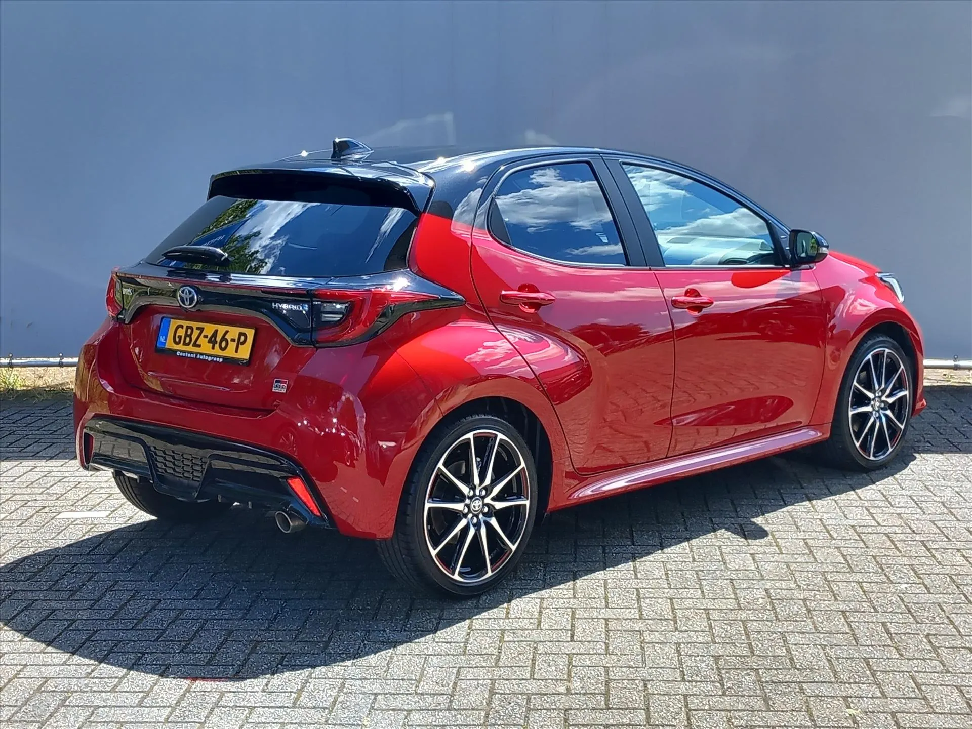 Toyota Yaris met kenteken GBZ-46-P – detailfoto