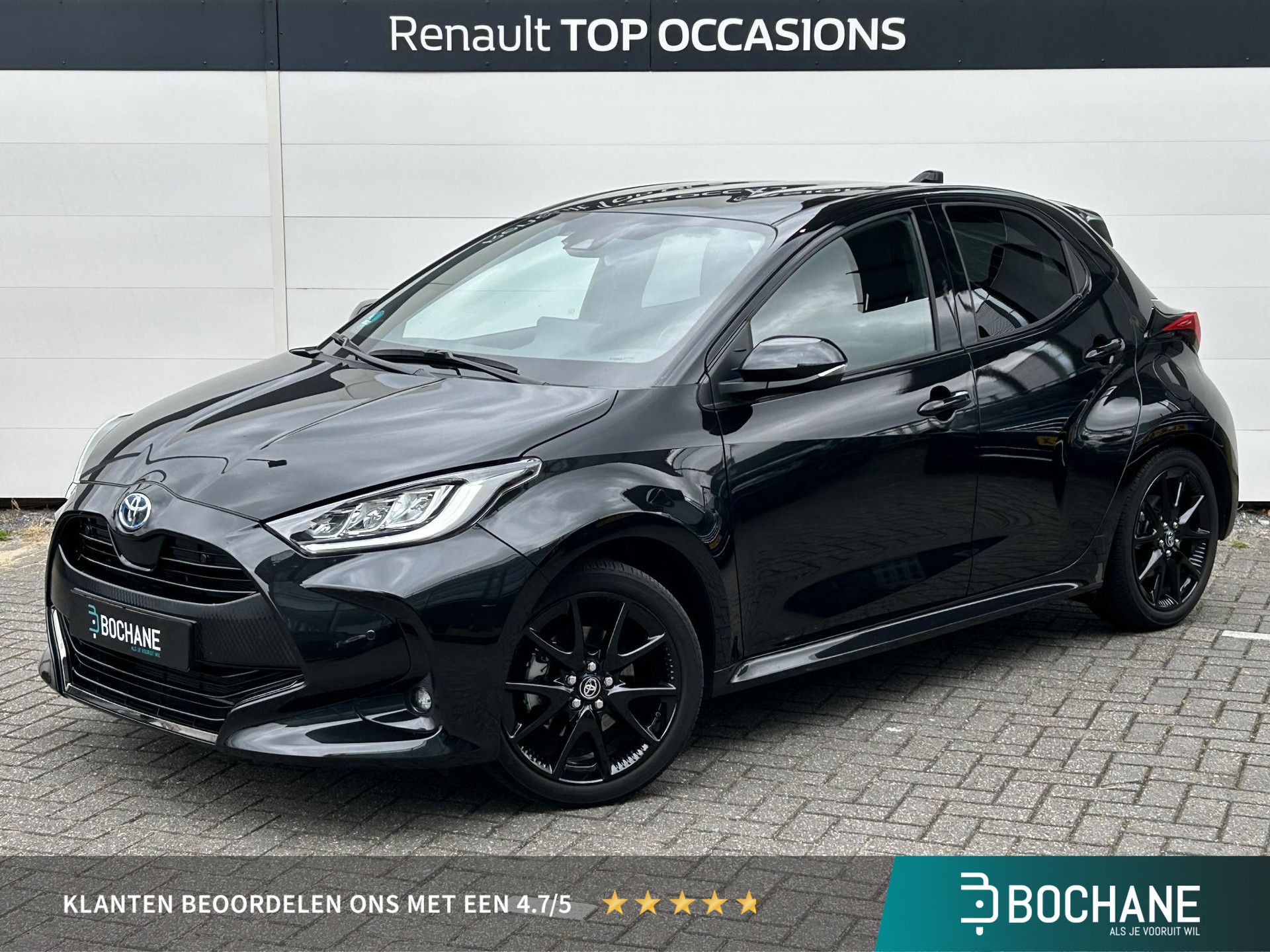 Toyota Yaris met kenteken X-796-PD – vooraanzicht