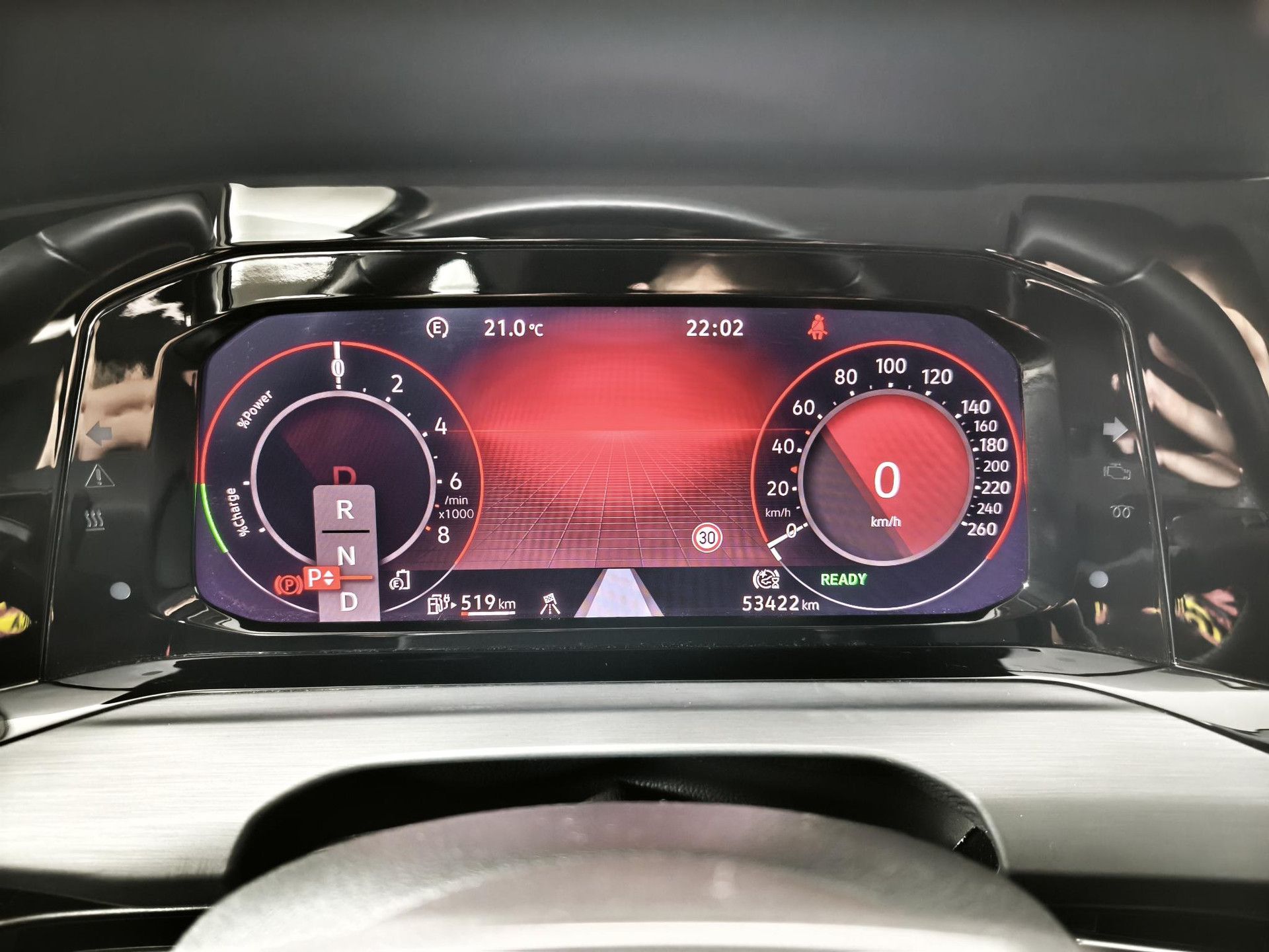 Volkswagen Golf met kenteken KLP-98-X – dashboard