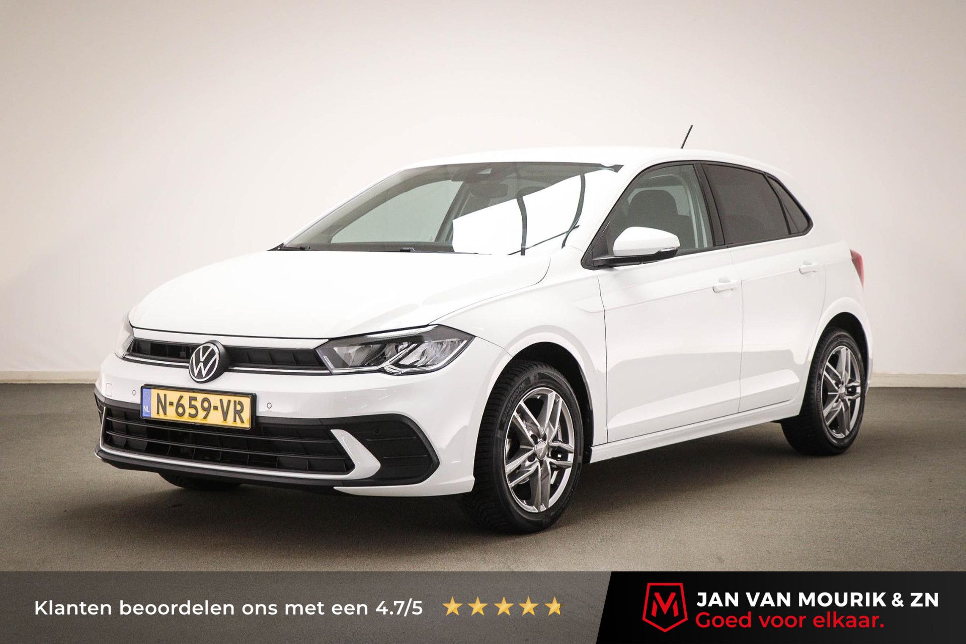 Volkswagen Polo met kenteken N-659-VR – vooraanzicht