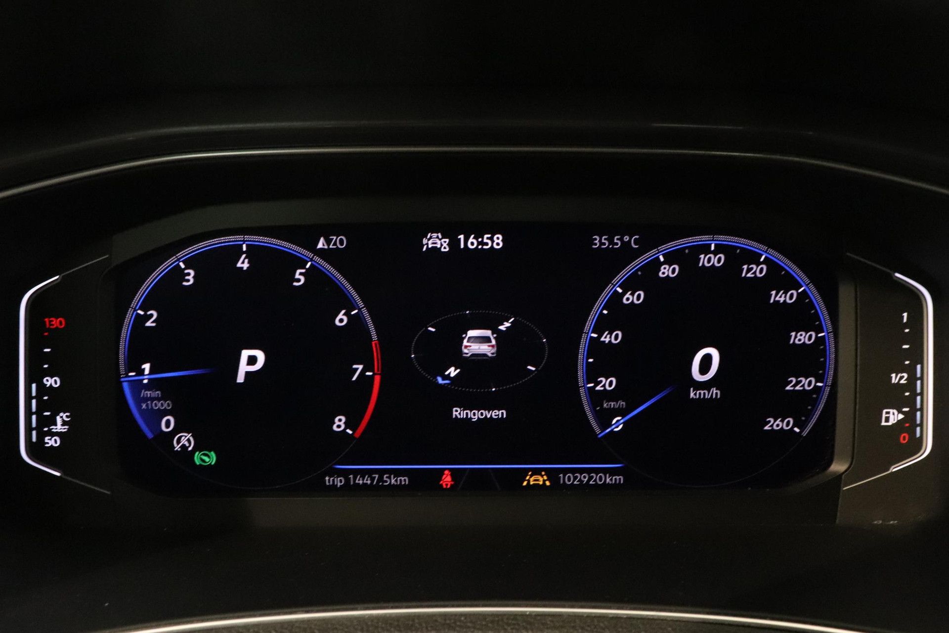 Volkswagen T-Roc met kenteken L-321-ZP – dashboard