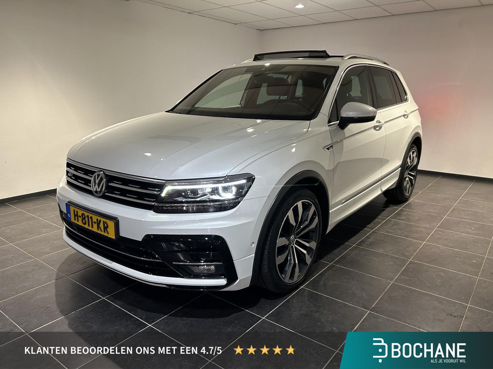 Volkswagen Tiguan met kenteken H-811-KR – vooraanzicht