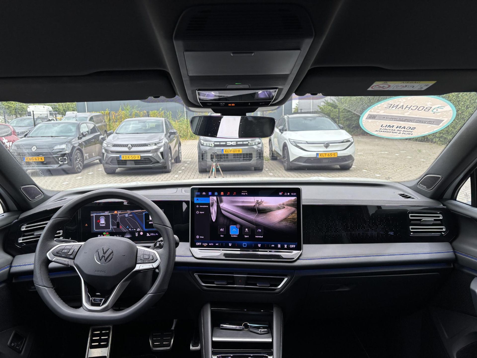 Volkswagen Tiguan met kenteken KHL-04-S – interieur