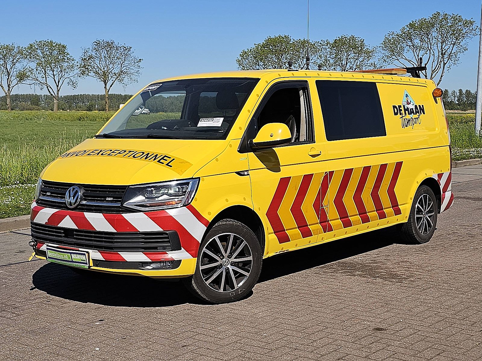 Volkswagen Transporter – achteraanzicht