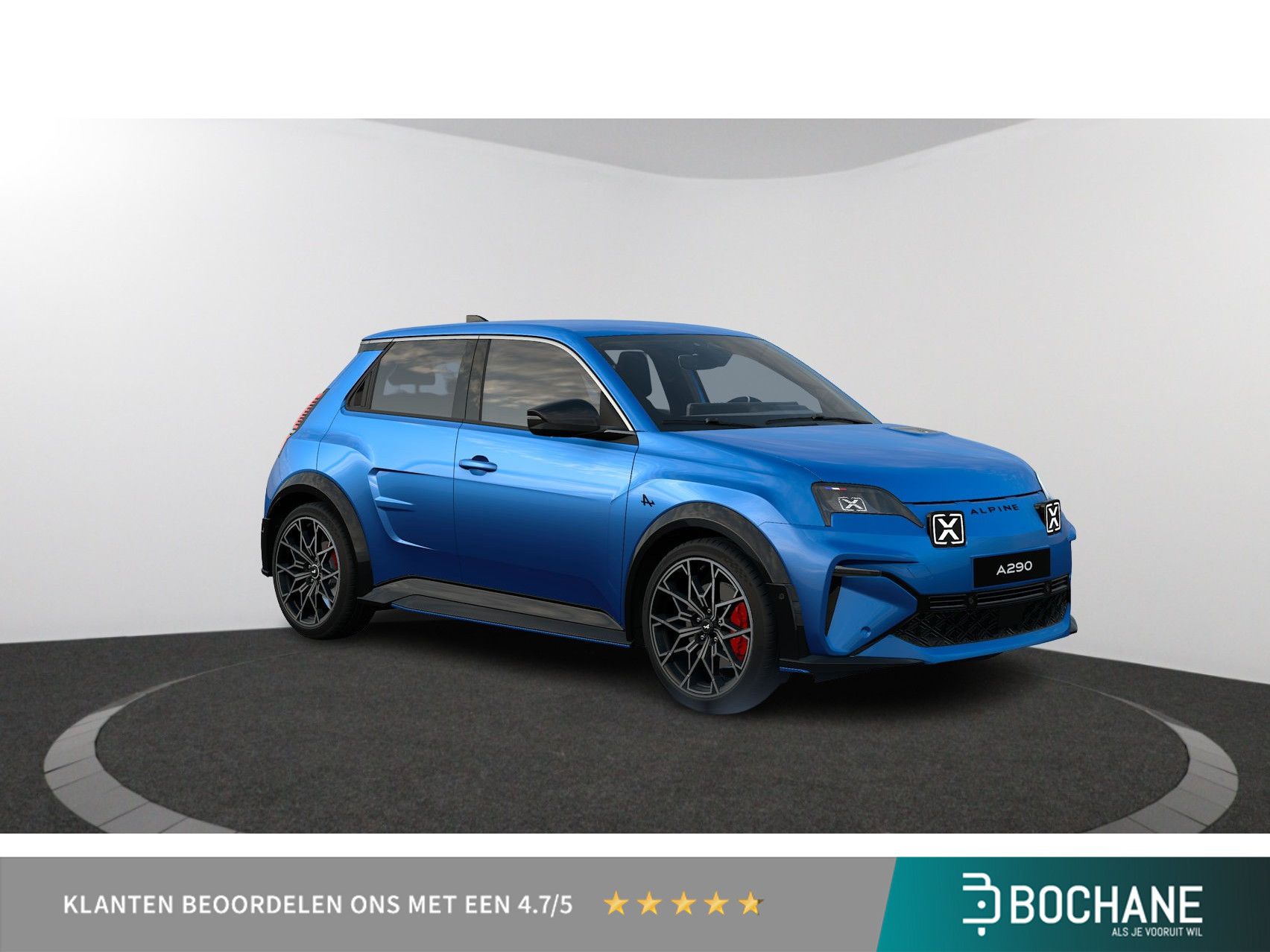 Alpine A290 – vooraanzicht