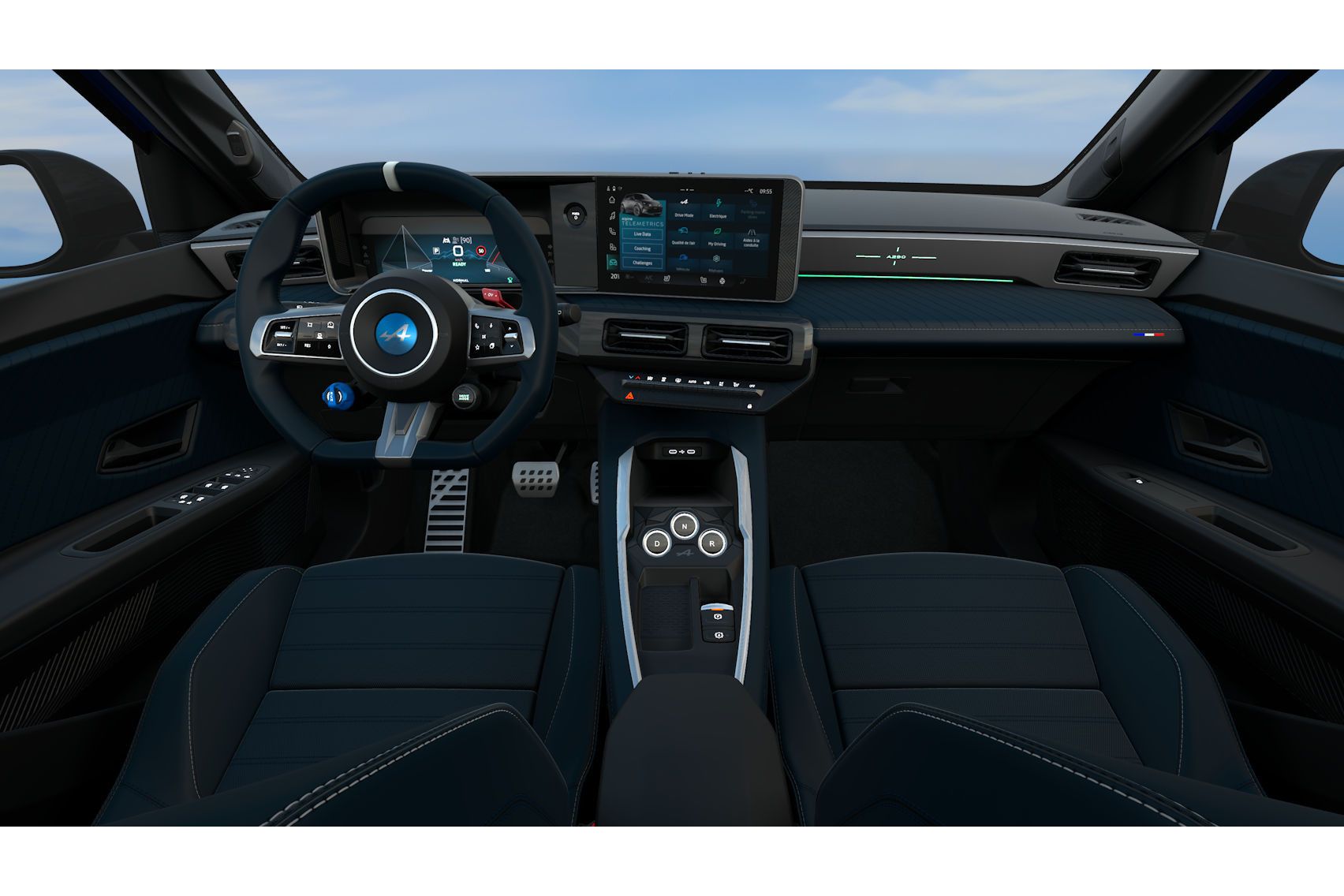 Alpine A290 – detailfoto