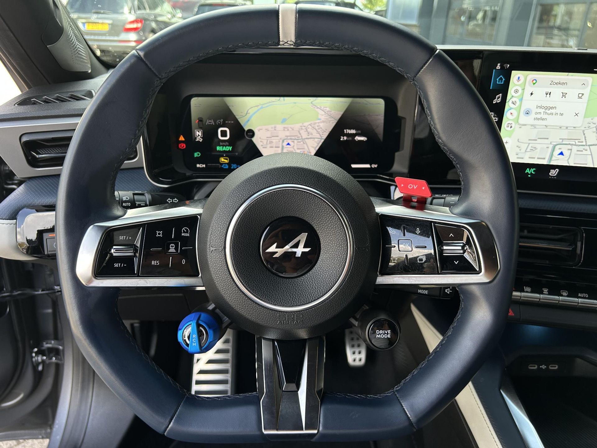 Alpine A290 met kenteken KTB-03-G – detailfoto