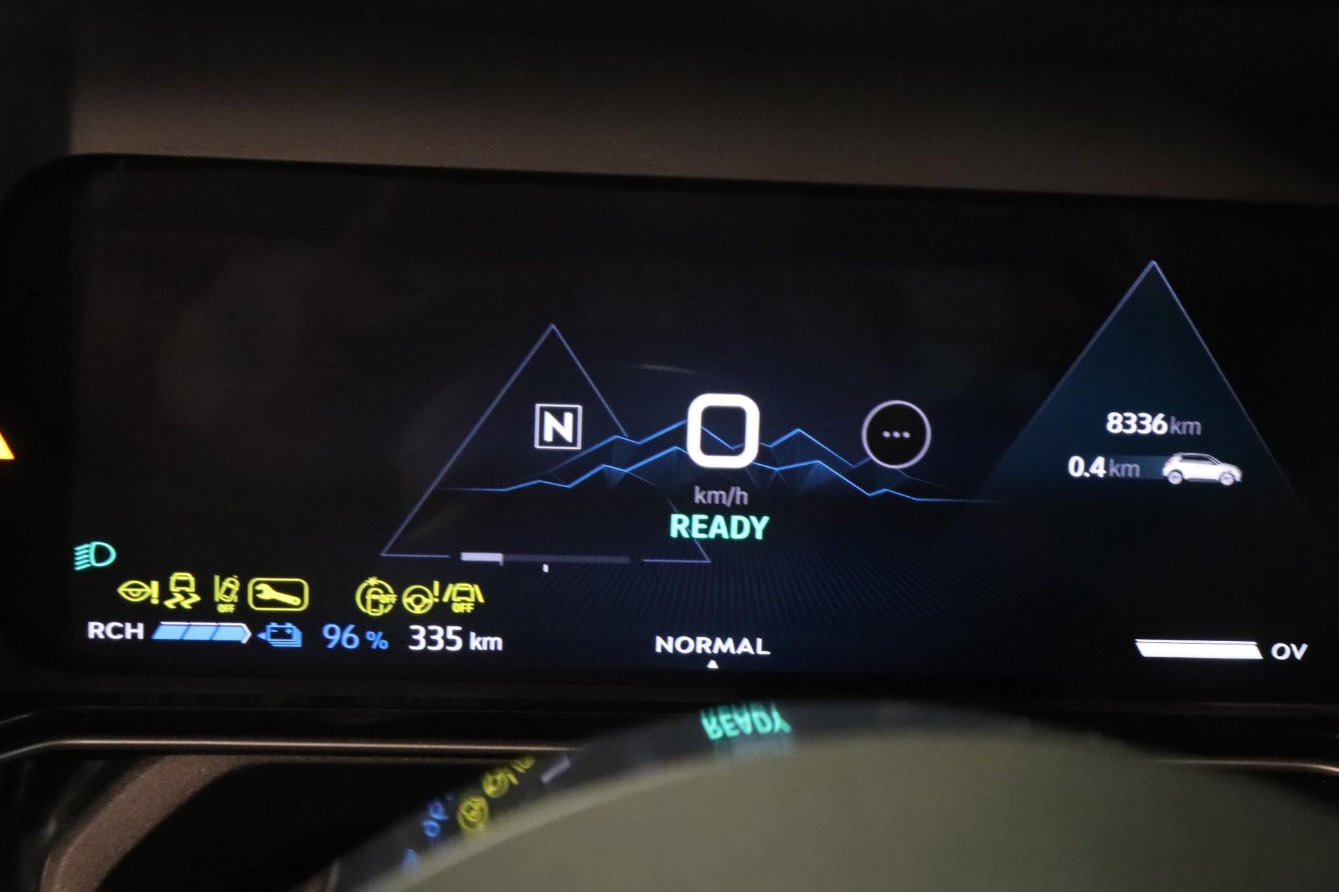 Alpine A290 met kenteken KTB-12-G – dashboard