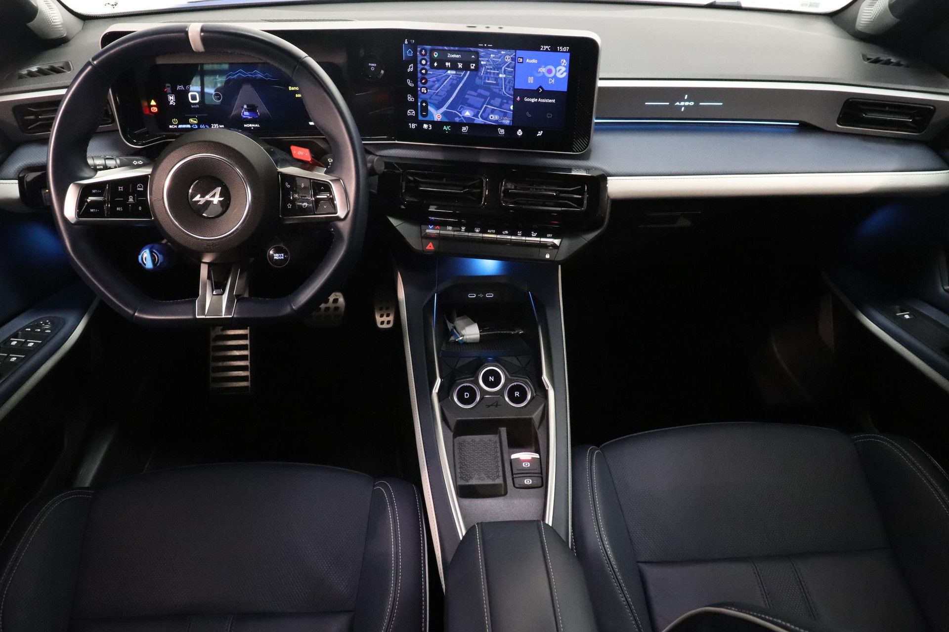 Alpine A290 met kenteken KTB-98-F – interieur