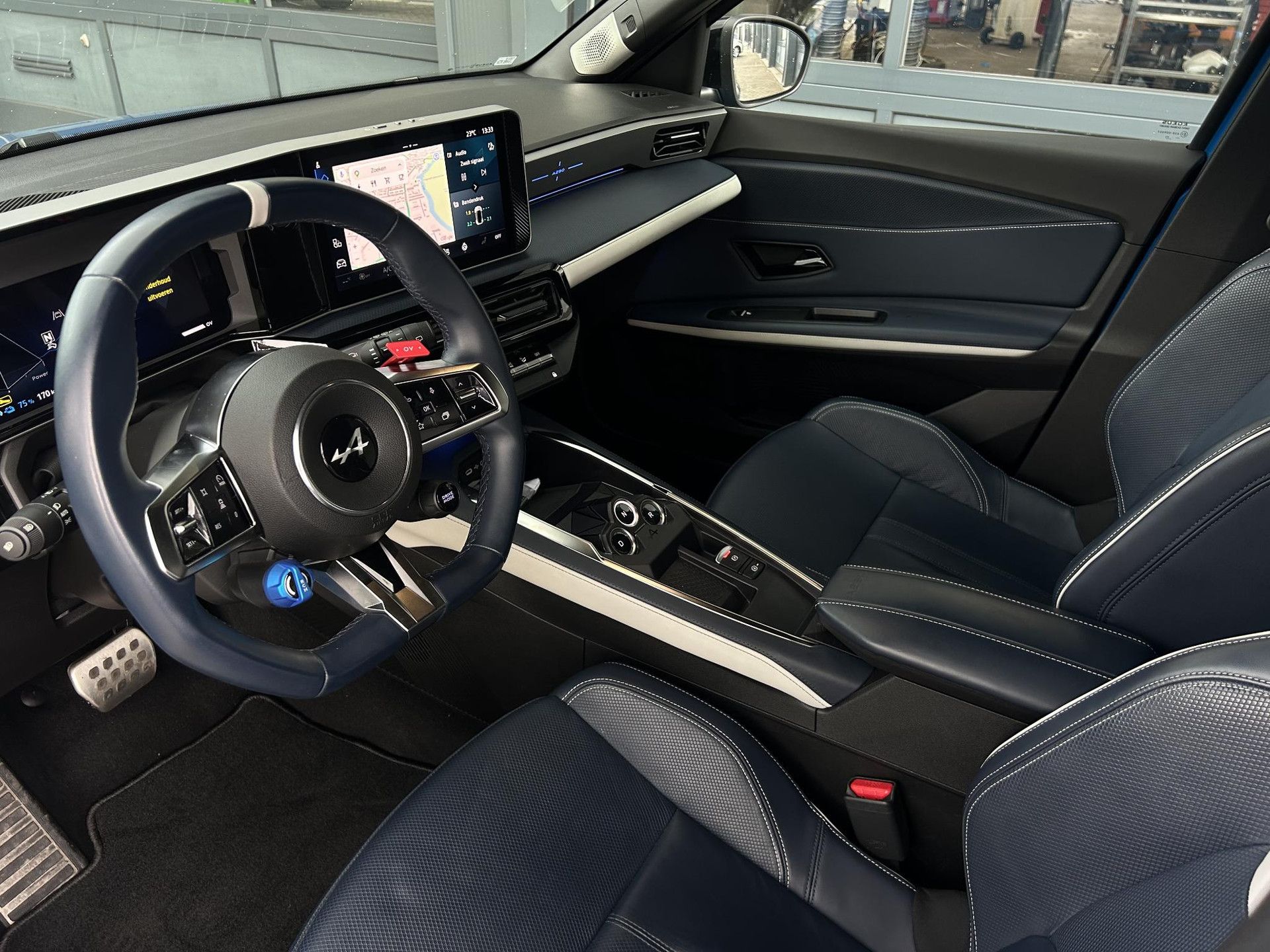 Alpine A290 met kenteken KTD-65-T – interieur