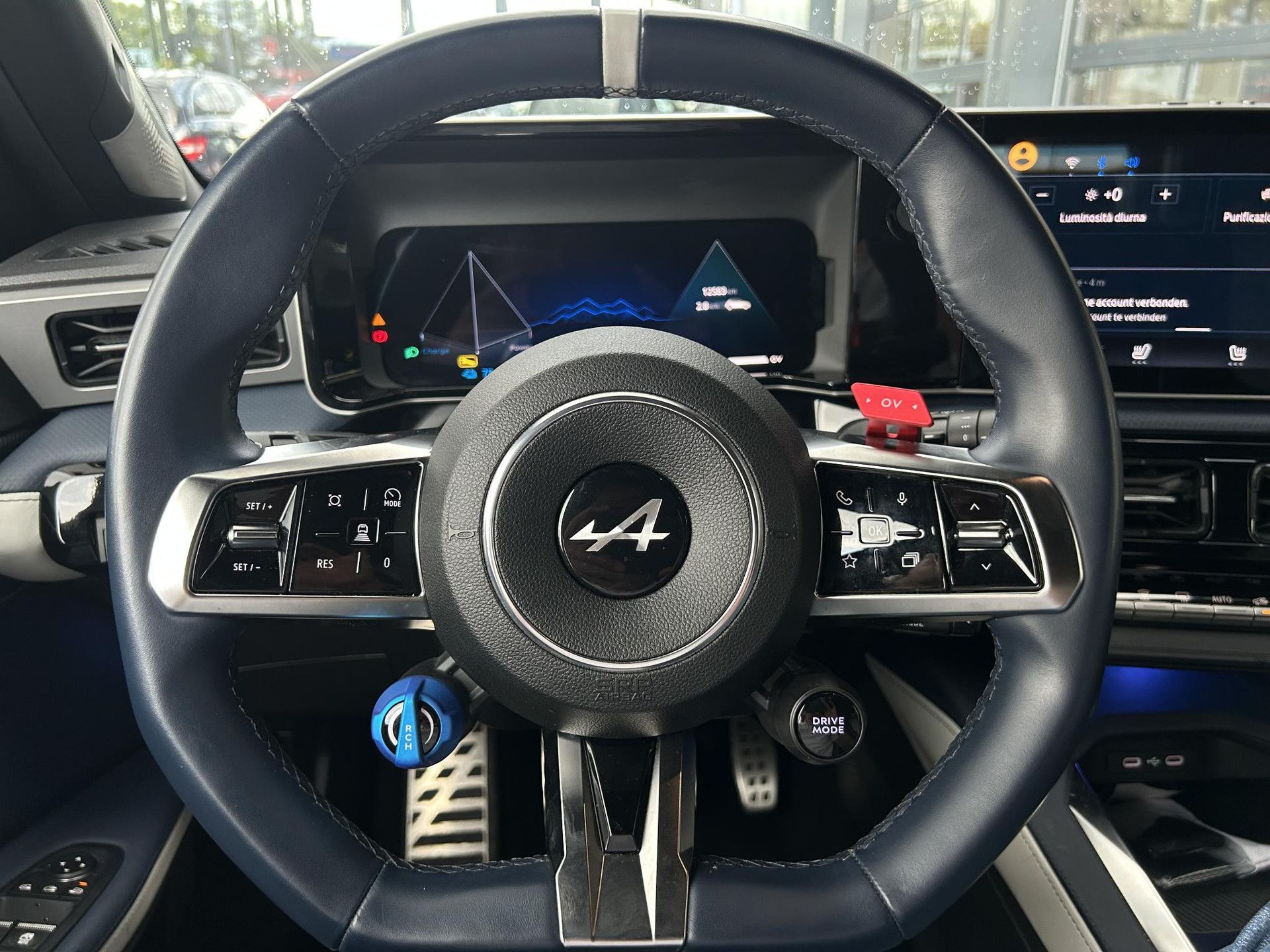 Alpine A290 met kenteken KTD-65-T – detailfoto
