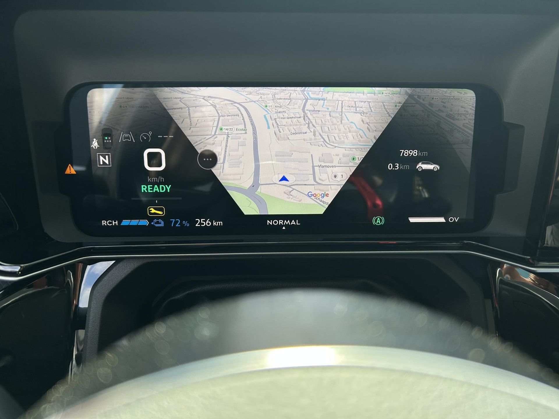 Alpine A290 met kenteken KTD-79-S – dashboard