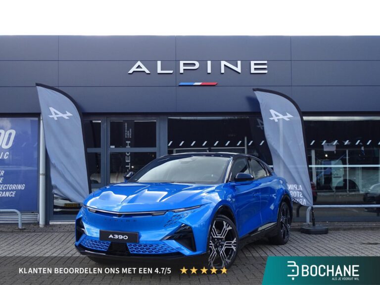 Alpine A390 – vooraanzicht