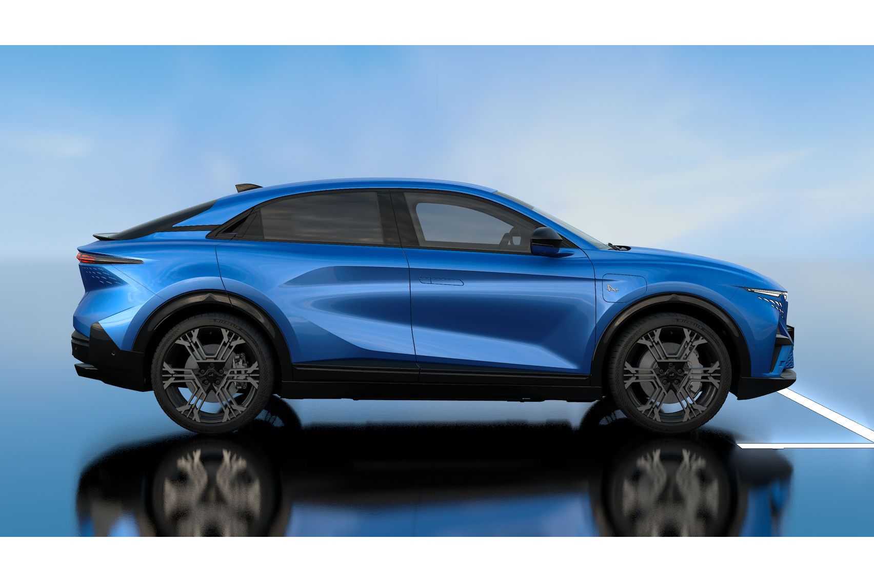 Alpine A390 – interieur
