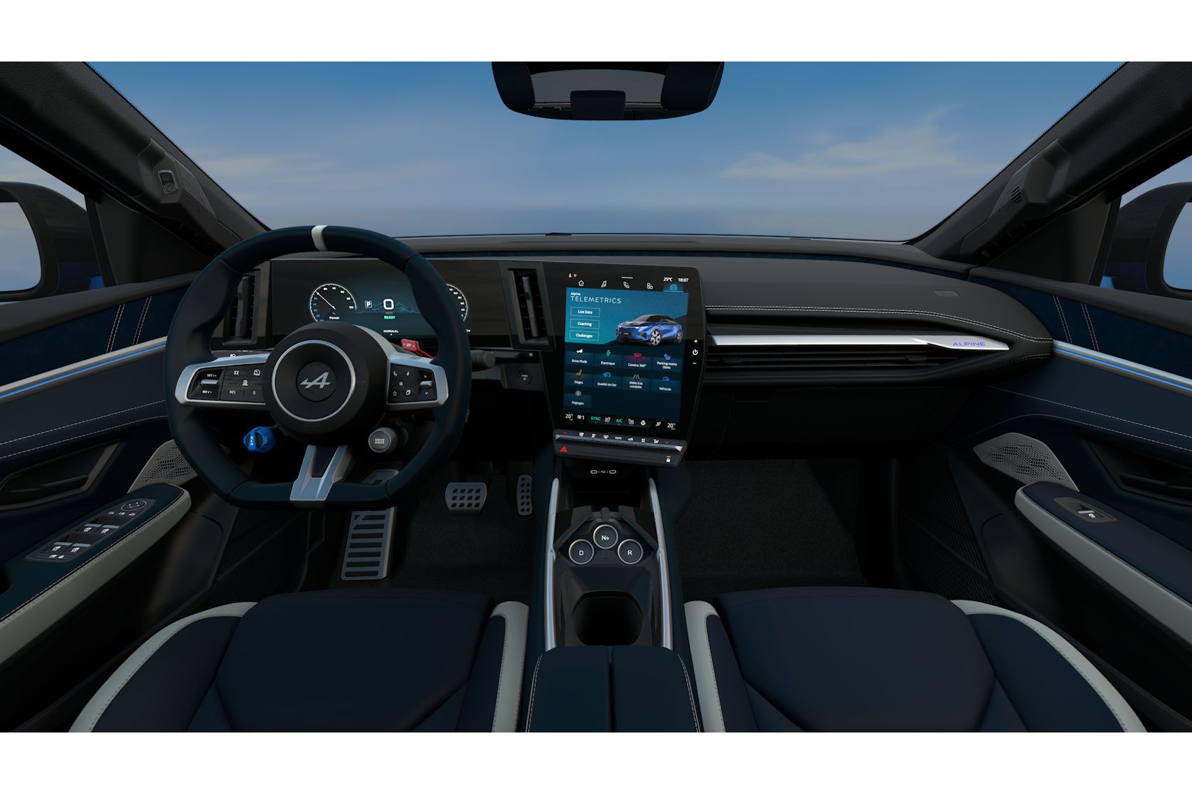 Alpine A390 – detailfoto