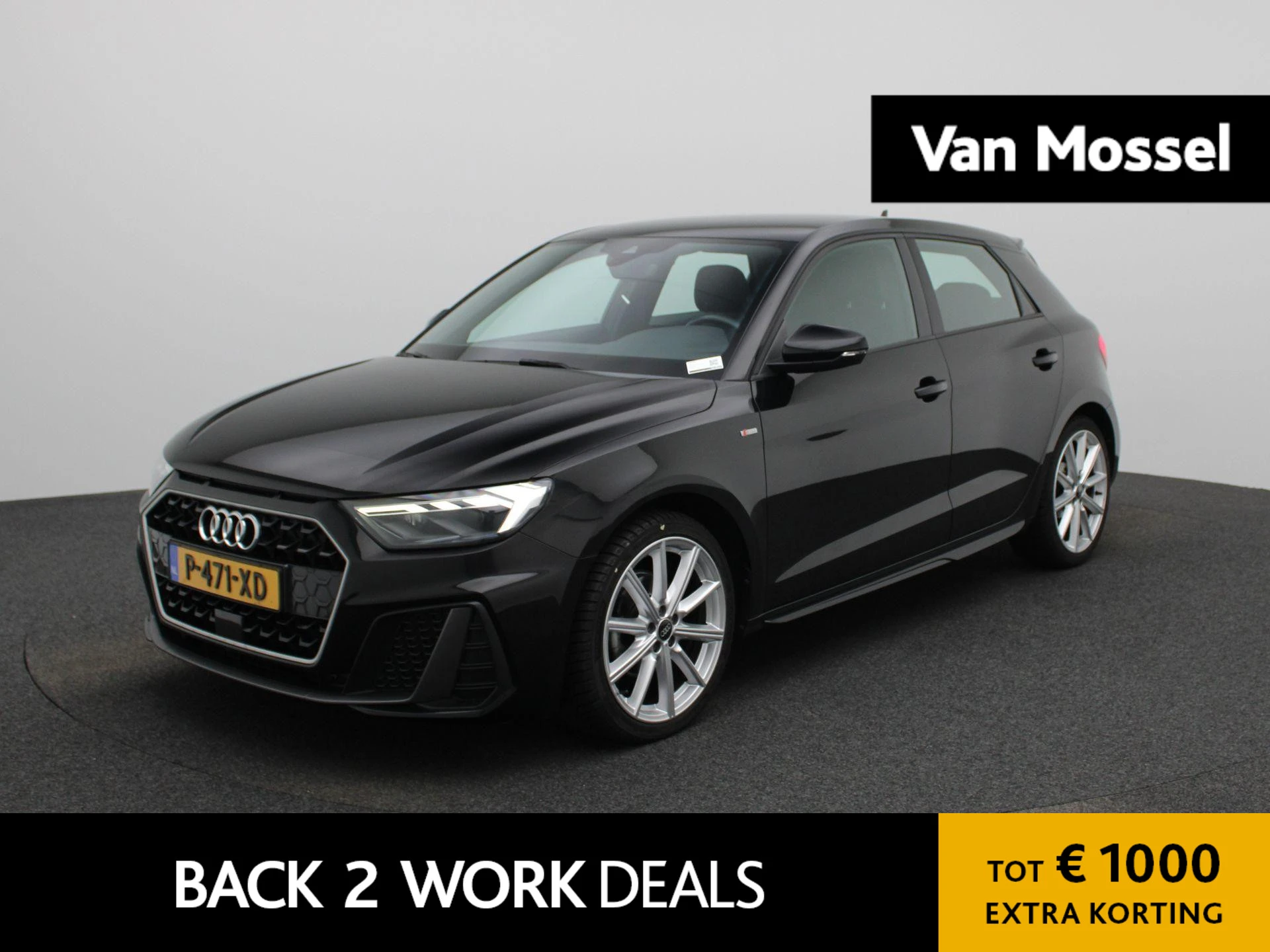 Audi A1 Sportback met kenteken P-471-XD – autofoto 2