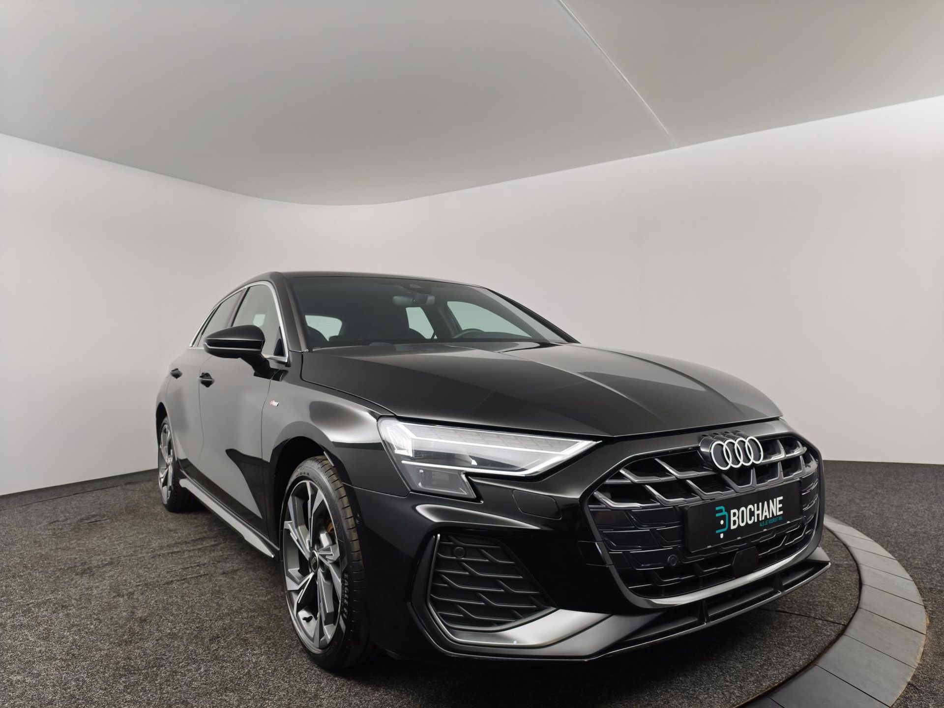 Audi A3 met kenteken KRF-46-H – detailfoto