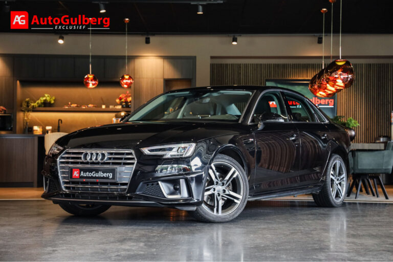 Audi A4 met kenteken J-545-PK – vooraanzicht