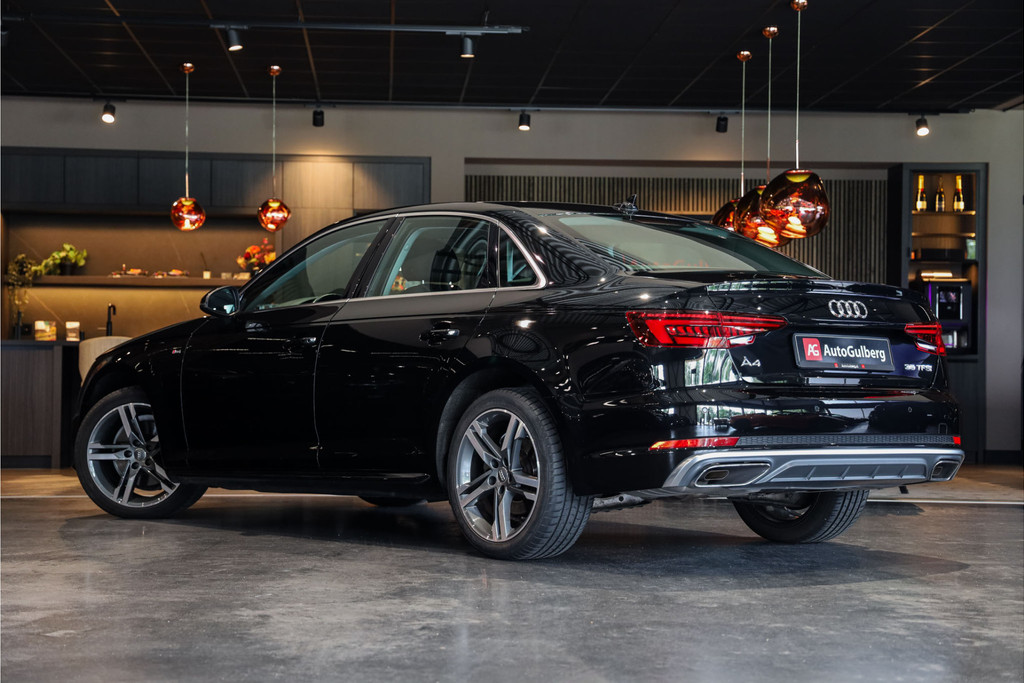 Audi A4 met kenteken J-545-PK – achteraanzicht