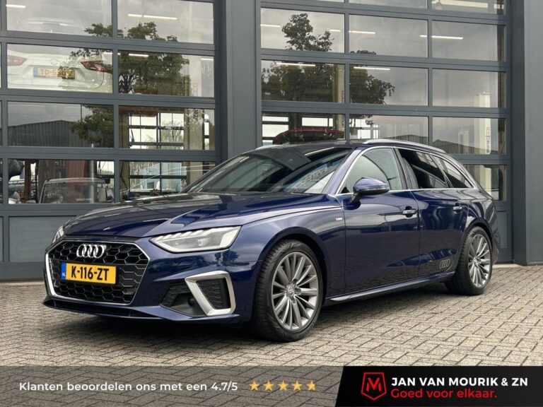 Audi A4 met kenteken K-116-ZT – vooraanzicht
