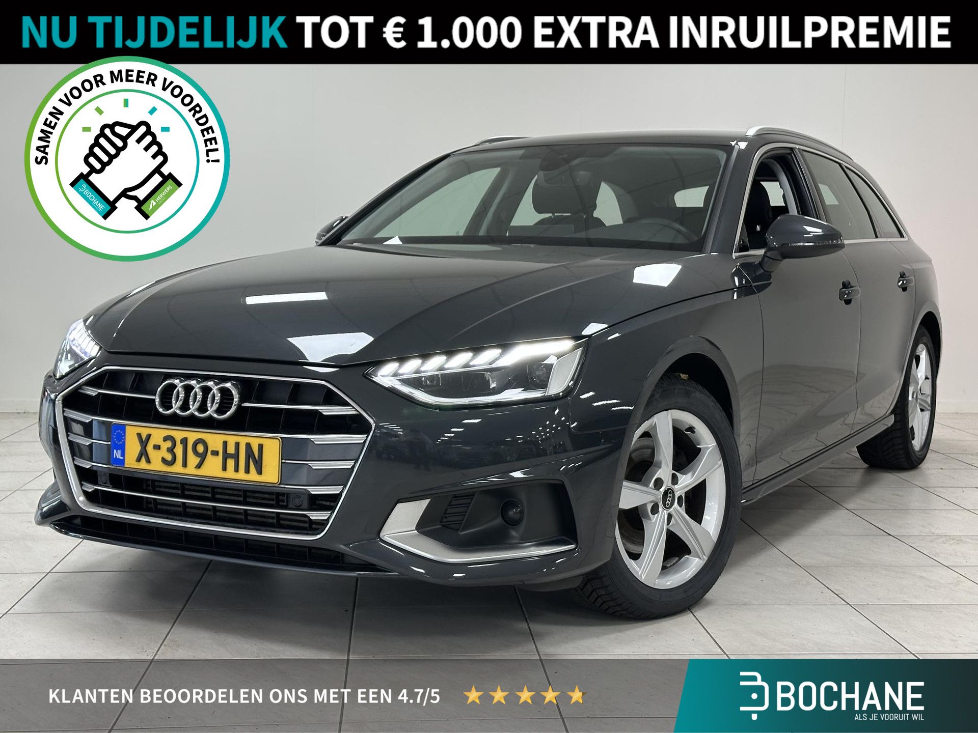 Audi A4 financial lease – kenteken X-319-HN