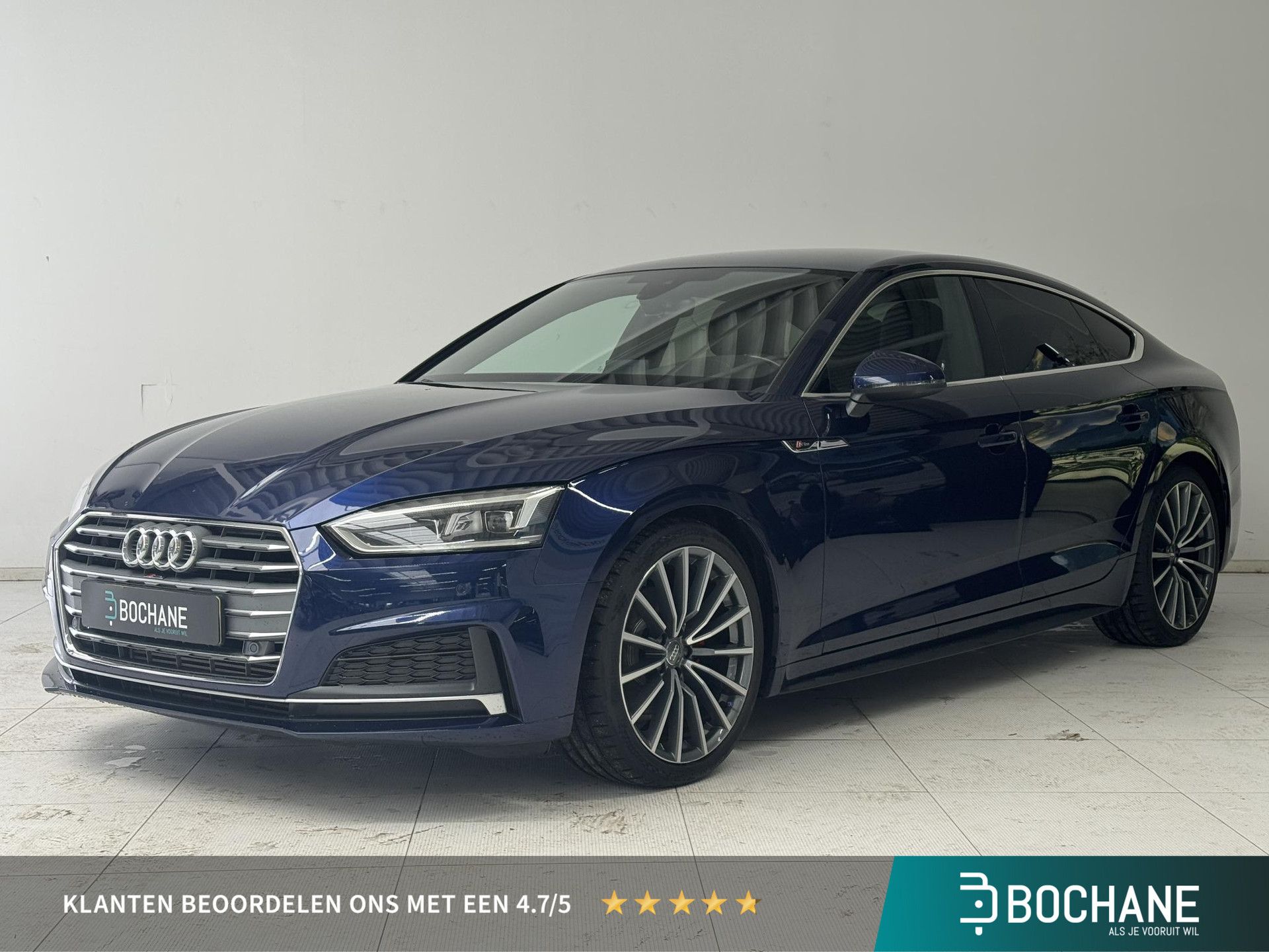 Audi A5 met kenteken H-283-XH – vooraanzicht