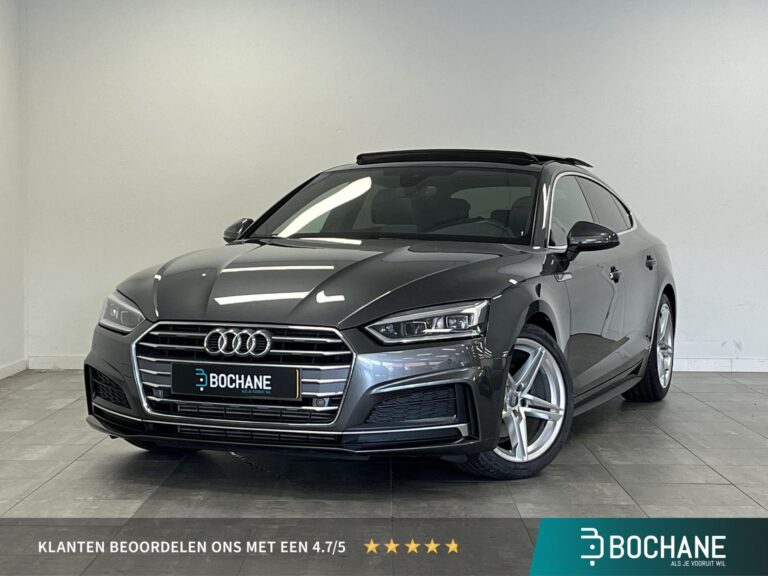 Audi A5 met kenteken TN-652-P – vooraanzicht