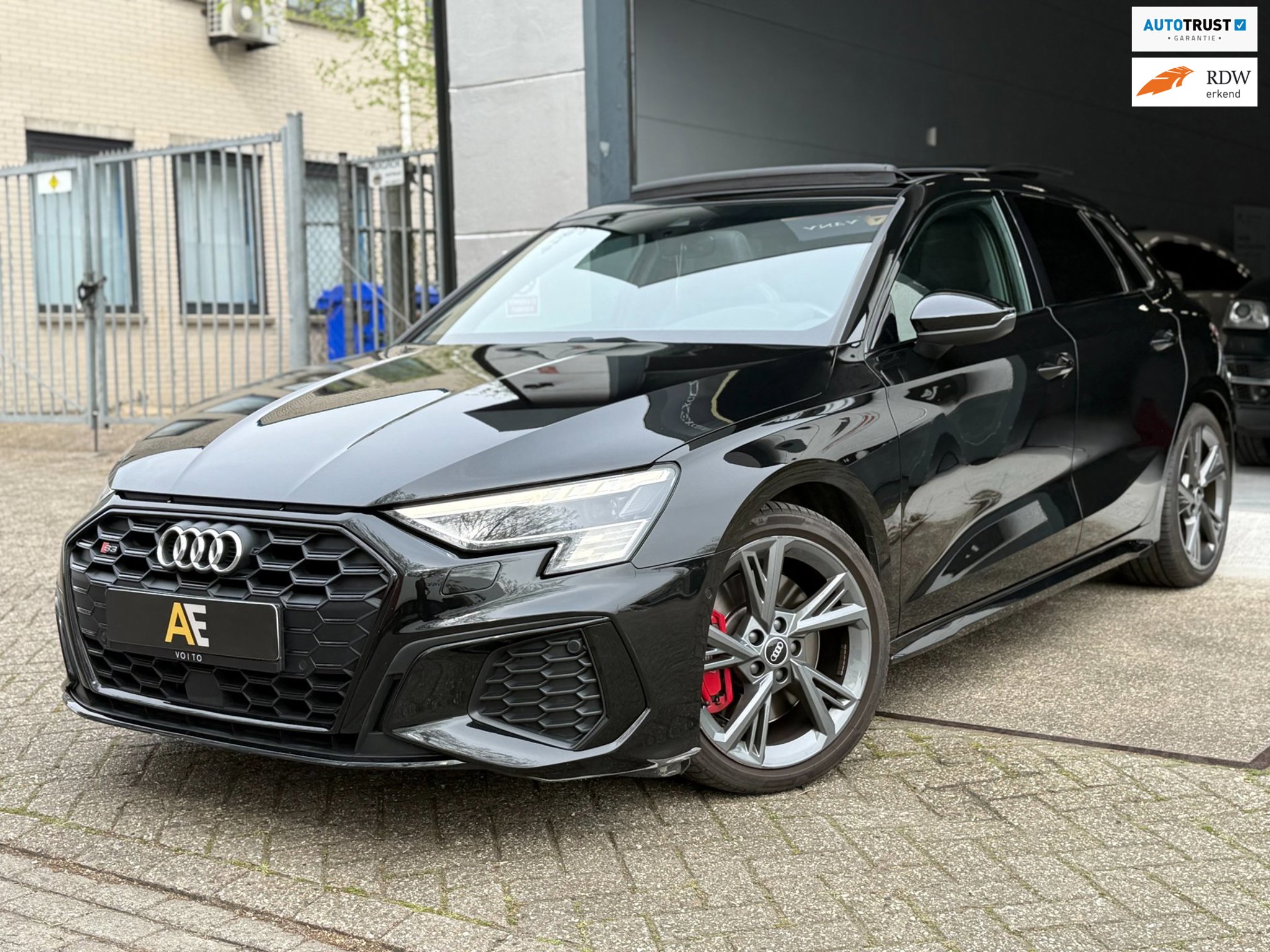 Audi S3 met kenteken GNX-17-V – vooraanzicht