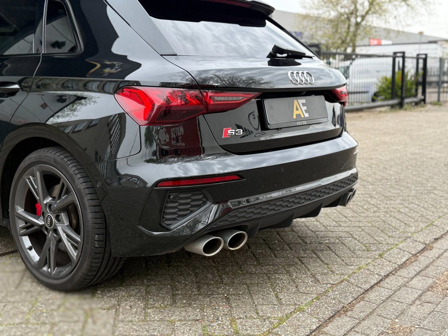Audi S3 met kenteken GNX-17-V – detailfoto