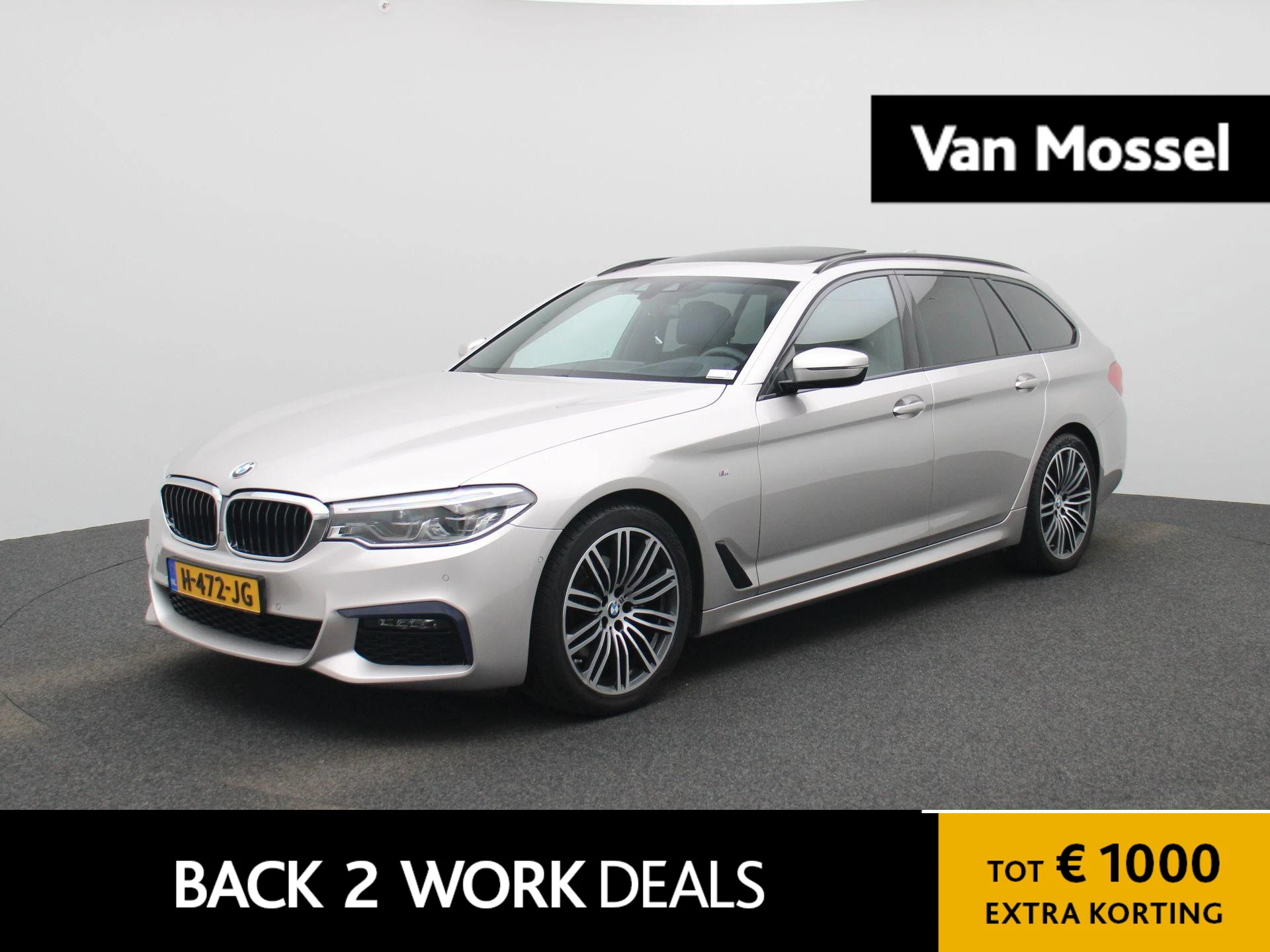 BMW 5-serie met kenteken 70100 – autofoto 2