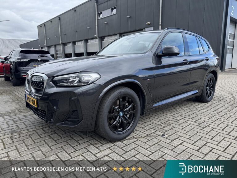 BMW IX3 met kenteken R-577-BZ – vooraanzicht