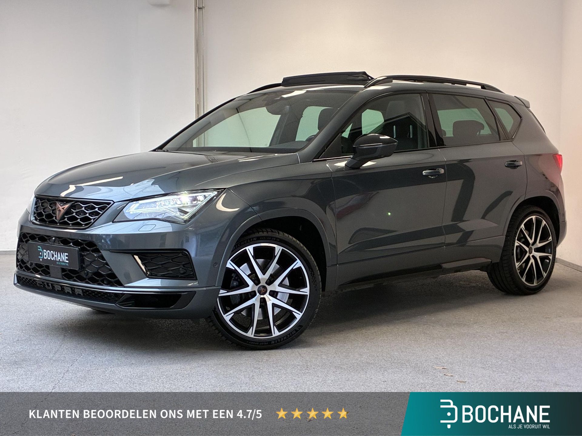CUPRA Ateca met kenteken R-050-LP – vooraanzicht