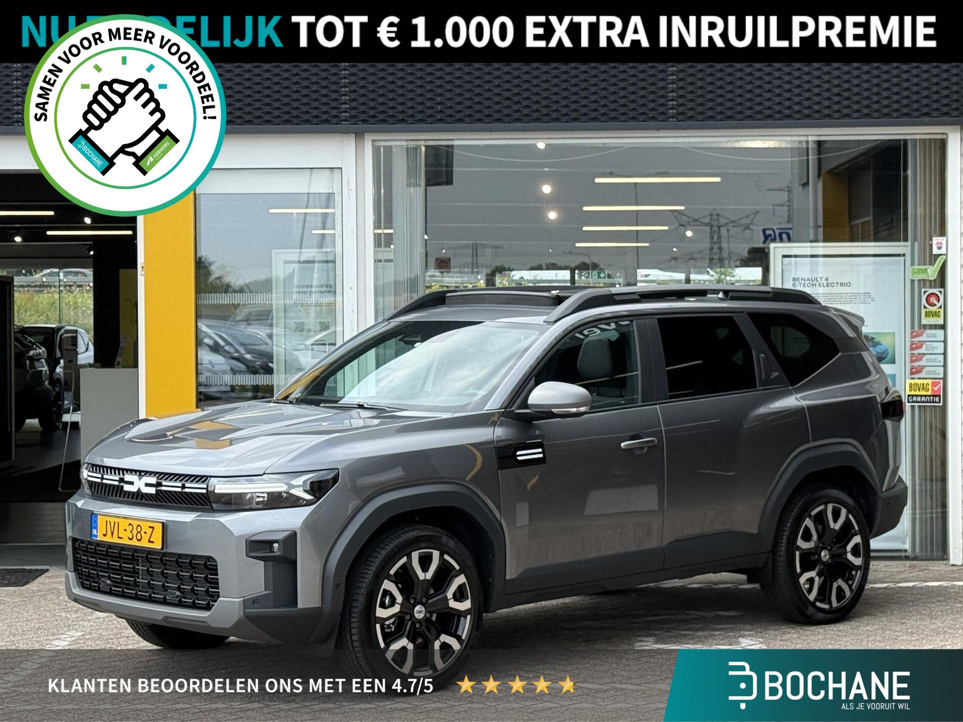 Dacia Bigster financial lease – kenteken JVL-38-Z