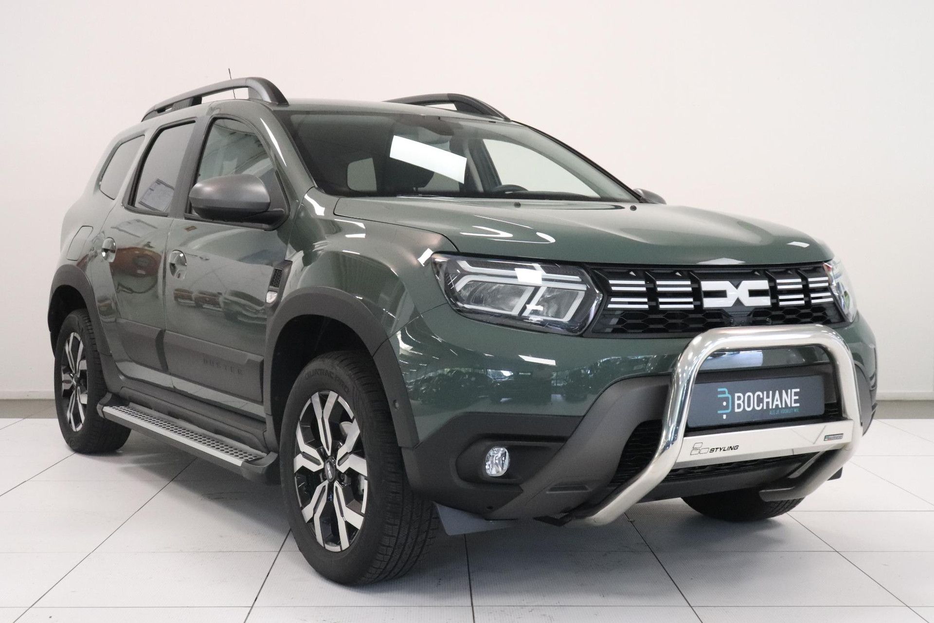 Dacia Duster met kenteken T-105-GX – detailfoto