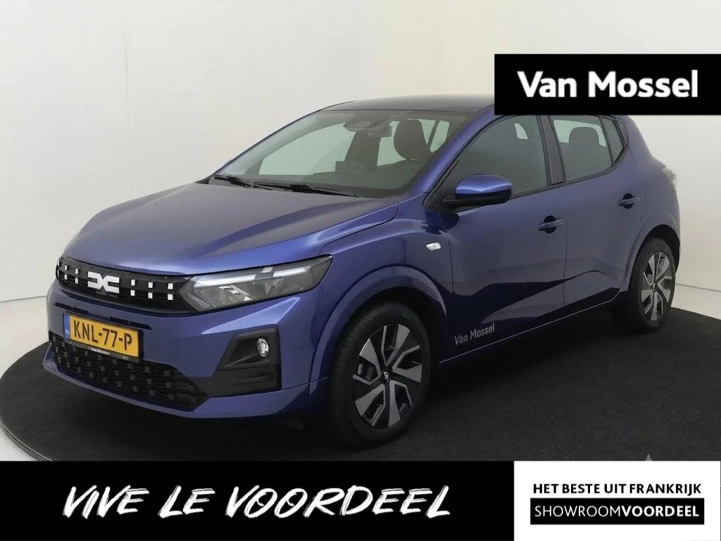 Dacia Sandero met kenteken KNL-77-P – autofoto 2
