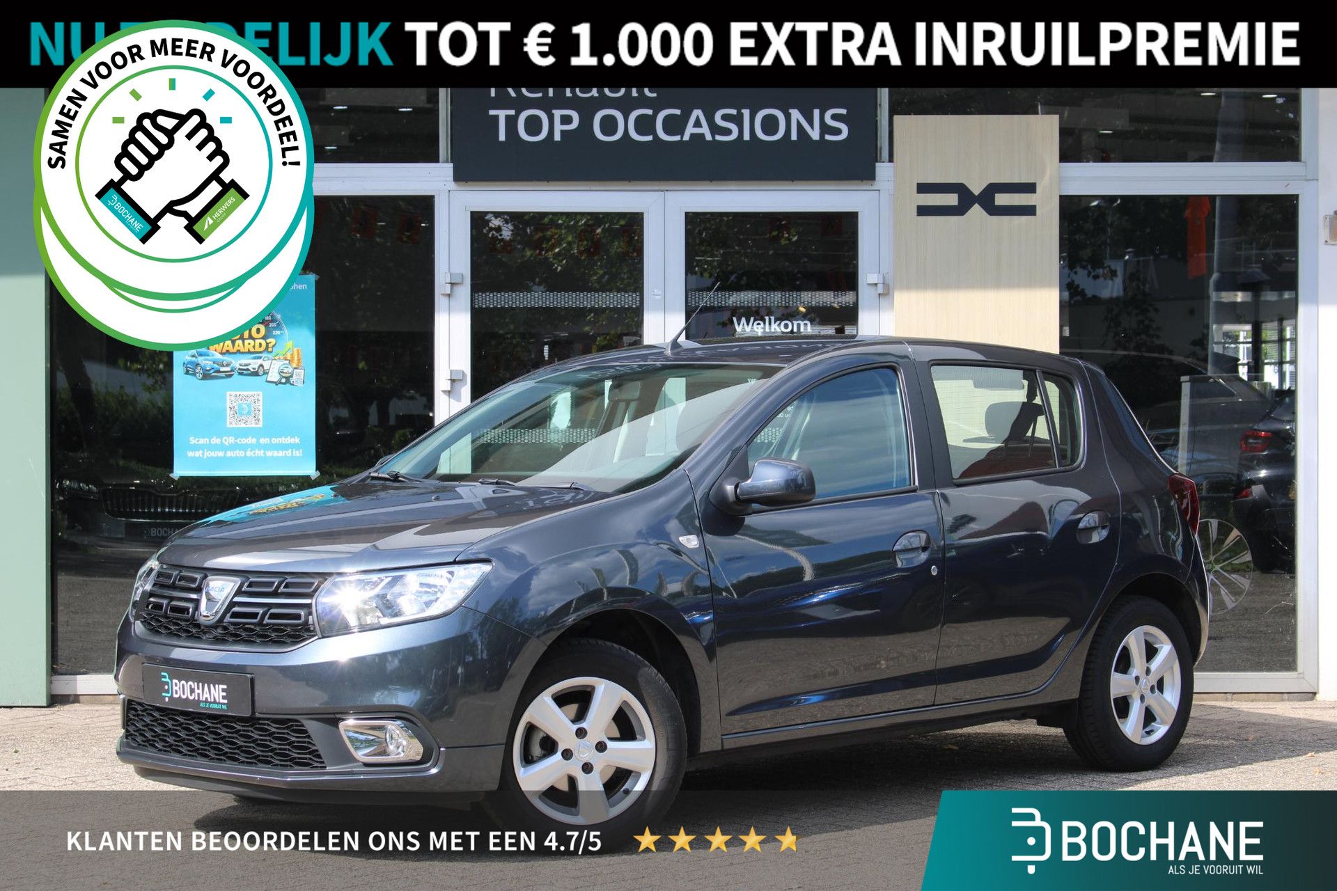 Dacia Sandero financial lease – kenteken TN-531-B