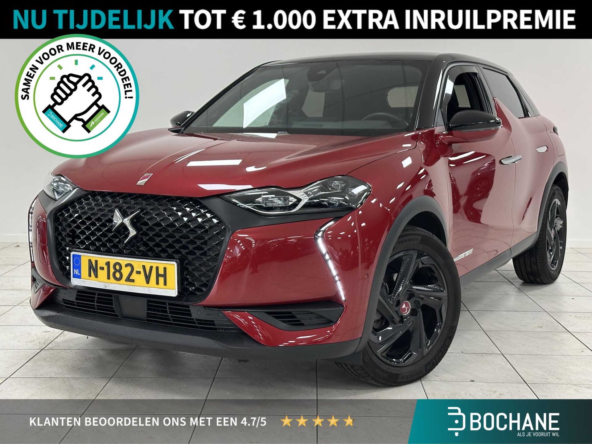 DS DS3 financial lease – kenteken N-182-VH
