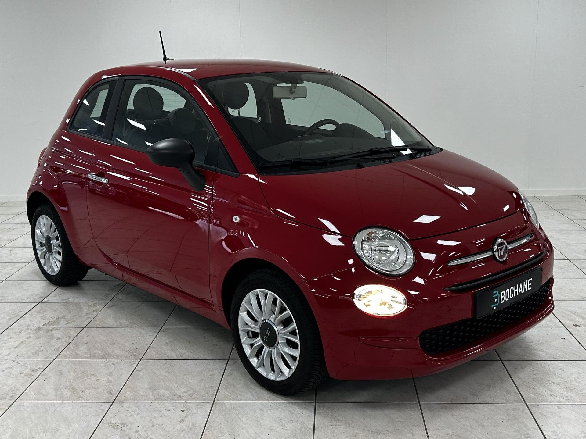 Fiat 500 met kenteken H-311-DL – detailfoto