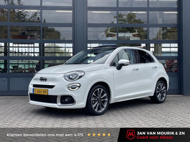 Fiat 500X met kenteken S-686-BR – vooraanzicht