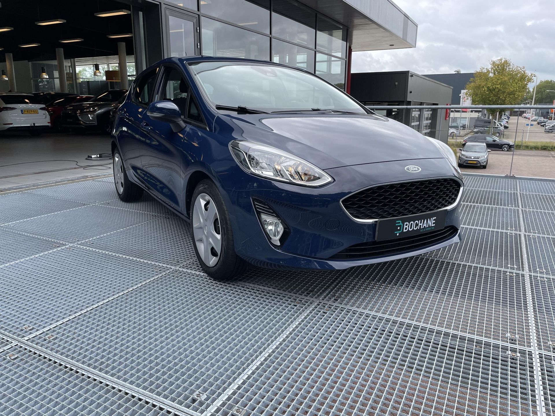 Ford Fiesta met kenteken H-412-JV – detailfoto