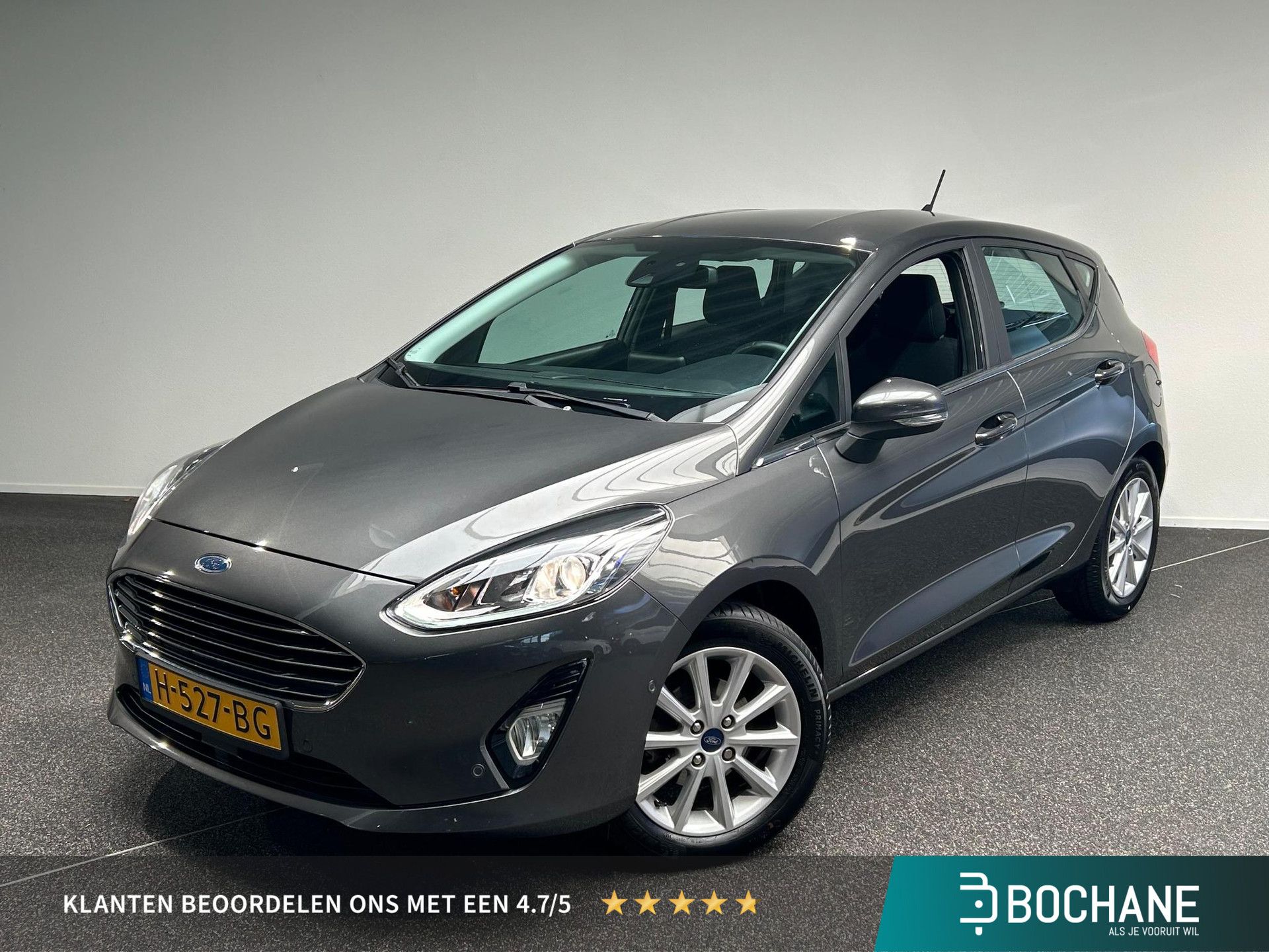 Ford Fiesta met kenteken H-527-BG – vooraanzicht