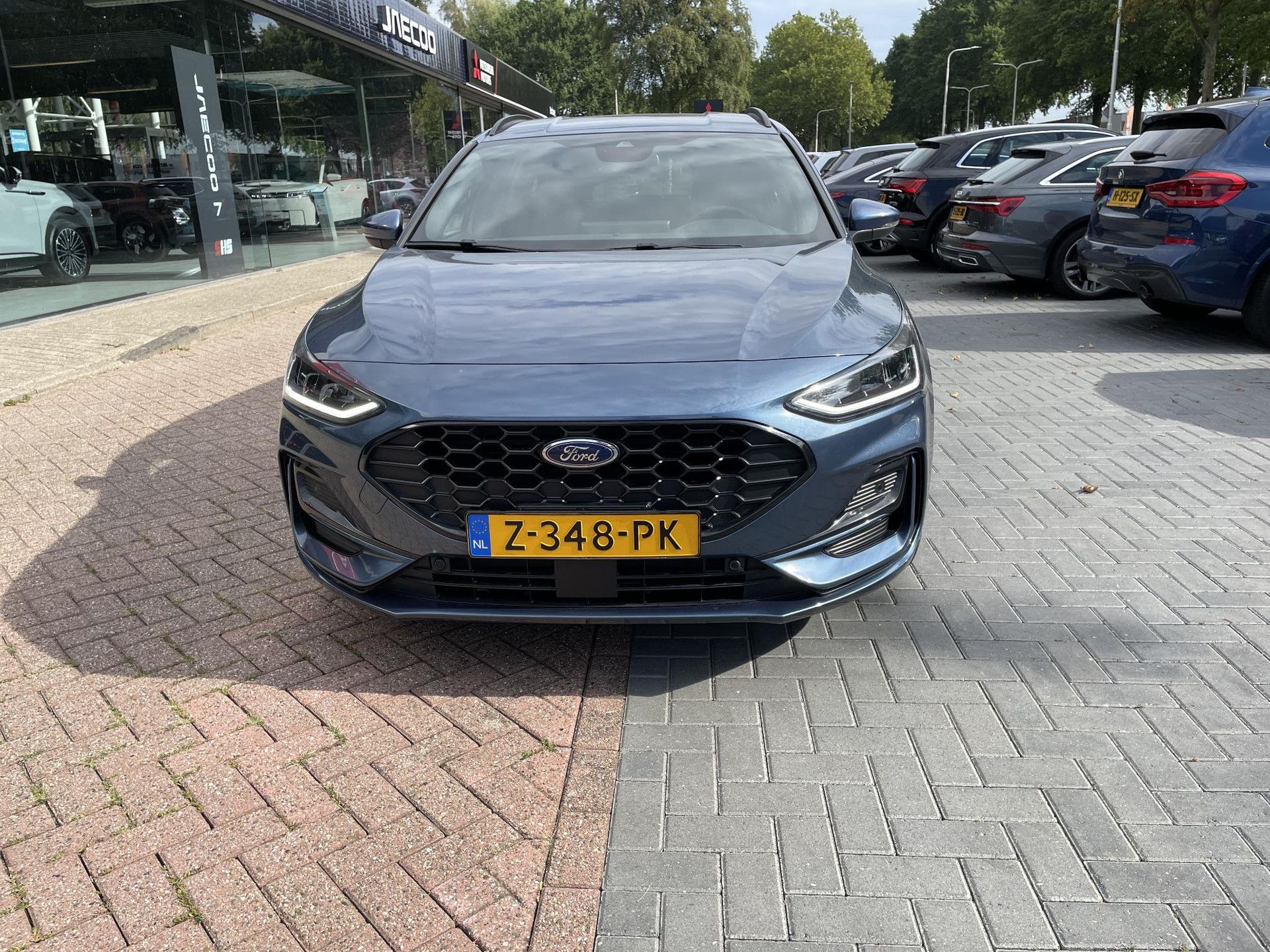 Ford Focus met kenteken Z-348-PK – achteraanzicht