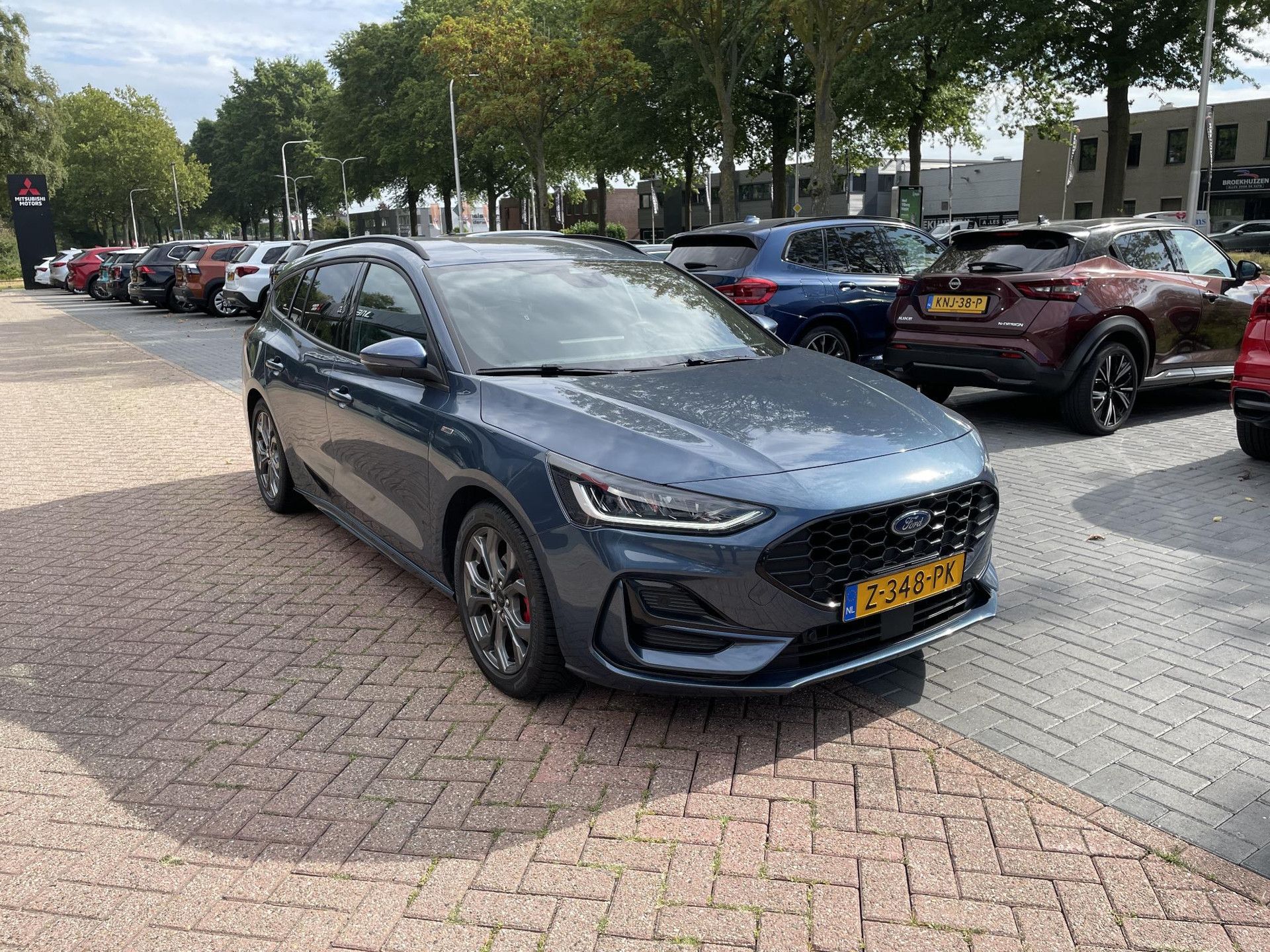 Ford Focus met kenteken Z-348-PK – dashboard
