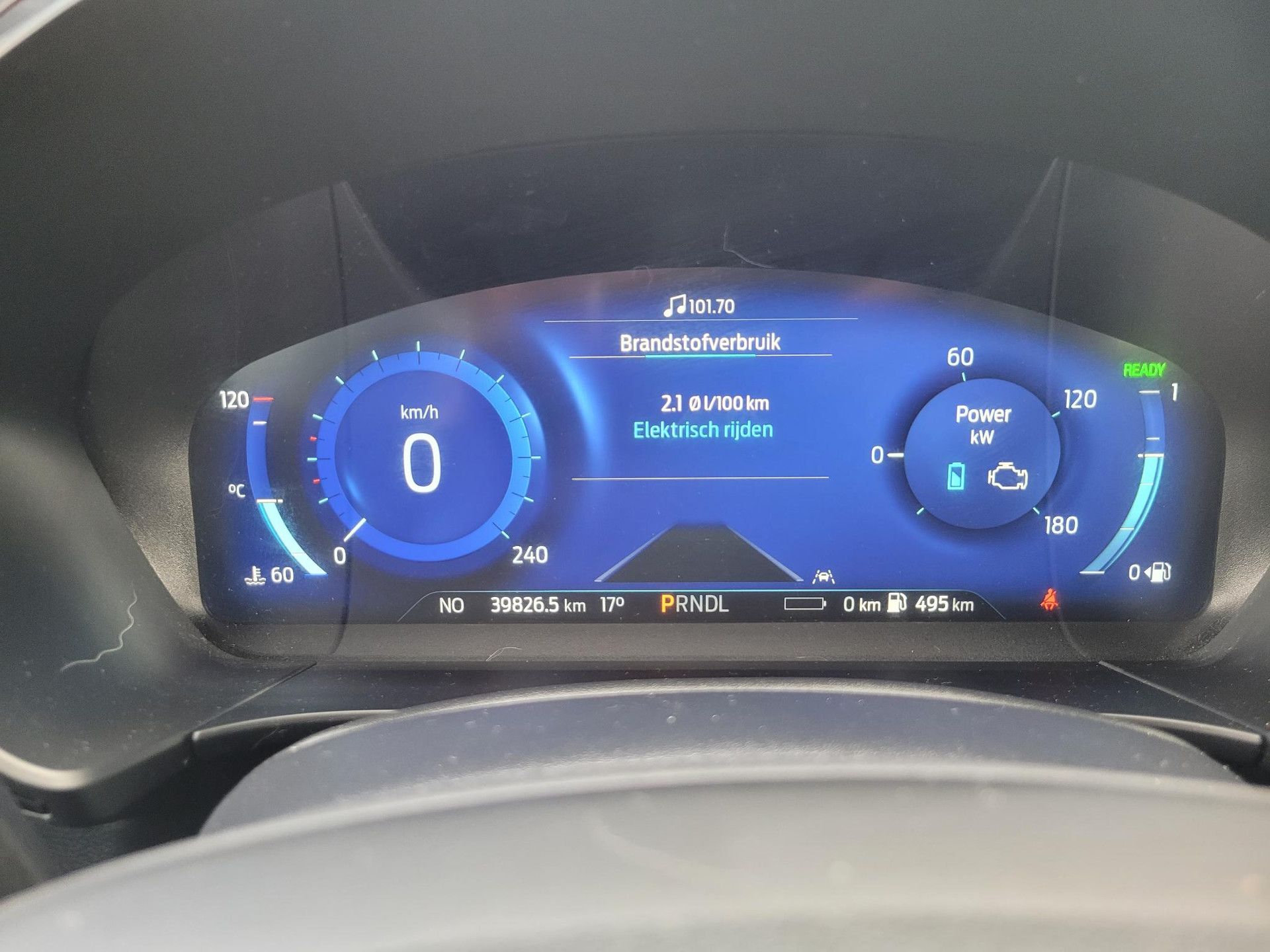 Ford Kuga met kenteken T-406-HH – dashboard