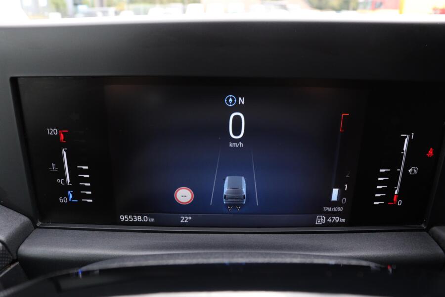 Ford Transit met kenteken V-46-HBD – dashboard