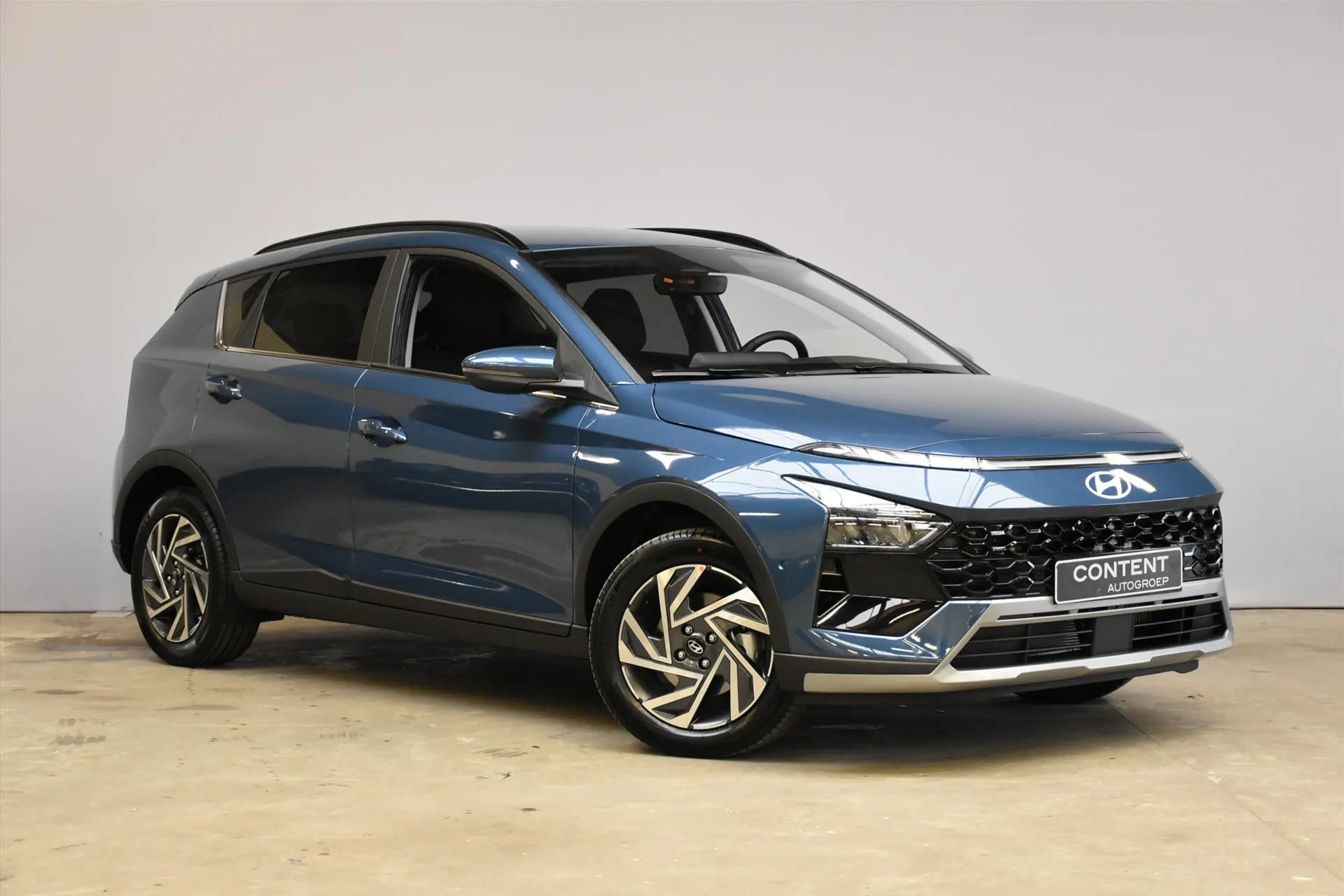 Hyundai Bayon met kenteken KNX-24-N – dashboard